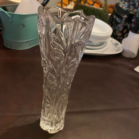 Crystal bud vase - Picture 1 of 9